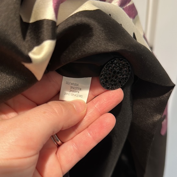 Kate Unger Silk Dress Size 8 - Picture 6 of 6